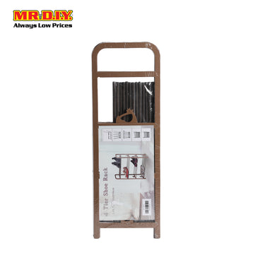 (MR.DIY) 4-Tier Organizer Shoe Rack (41cm x 56cm)
