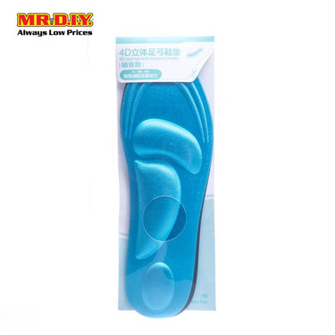 4D Sponge Supportive Arch Insole Blue
