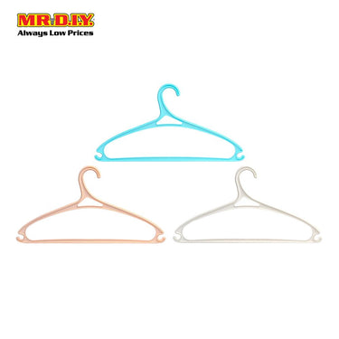 (MR.DIY) S-FRONT Candy Colour Hangers (6 pieces)