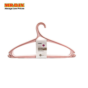 (MR.DIY) S-FRONT Candy Colour Hangers (6 pieces)