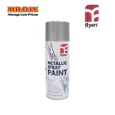 (MR.DIY) FLYERS Spray Paint Silver #803 (400ml)