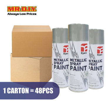 (MR.DIY) FLYERS Spray Paint Silver #803 (400ml)