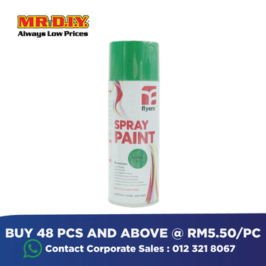 (MR.DIY) FLYERS Spray Paint Green #27 400ml
