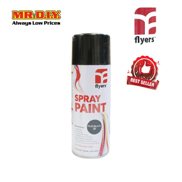 [BEST SELLER] (MR.DIY) FLYERS Spray Paint Flat Black #29 (400ml)
