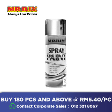 [BEST SELLER] (MR.DIY) FLYERS Spray Paint Chrome #C018 (400ml)