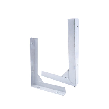 (MR.DIY) Stainless Steel L-Shaped Bracket (2pcs x 8")