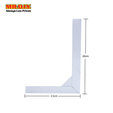 (MR.DIY) Stainless Steel L-Shaped Bracket (2pcs x 8")