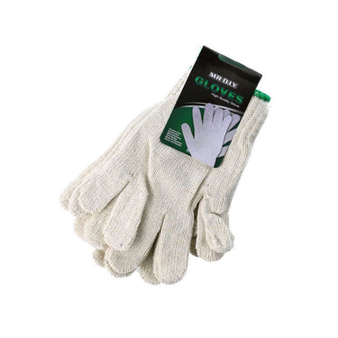 (MR.DIY) Cotton Gloves 800G (2 Pairs)