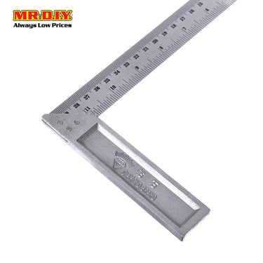 (MR.DIY) DIAMOND L-Shaped Metal Ruler 300mm