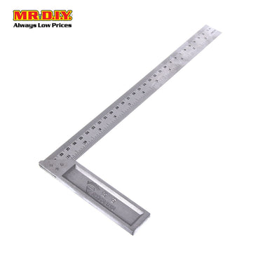(MR.DIY) DIAMOND L-Shaped Metal Ruler 300mm