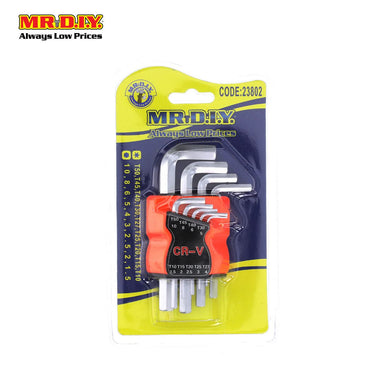 (MR.DIY) Allen Key Set (10 pcs)