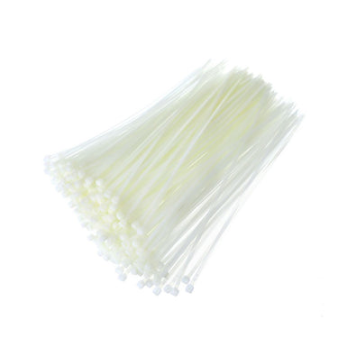 (MR.DIY) White Cable Ties (5mm x 25cm) 250pcs