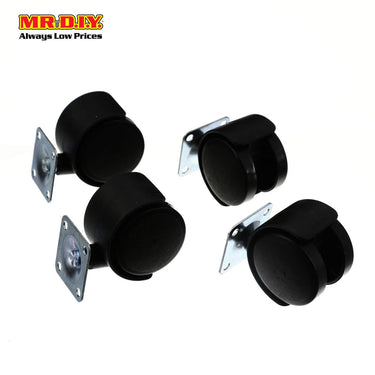 (MR.DIY)  Caster Trolley Wheel Set 40mm (4 pcs)