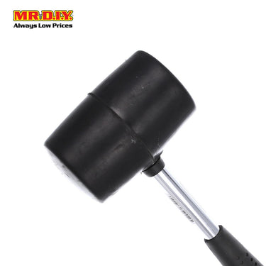 (MR.DIY) Hand Tool Solid Black Rubber Mallet Hammer (160Z)