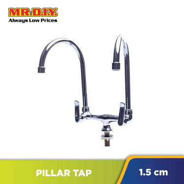 (MR.DIY) Italy Standard Basin Twin Goose Neck Tap