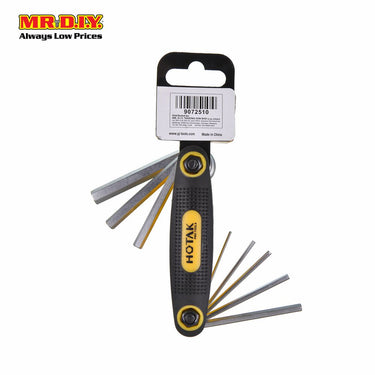 HOTAK Folding Hex Key Set (8pcs)