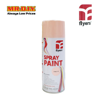(MR.DIY) FLYERS Spray Paint Pink #18 (400ml)