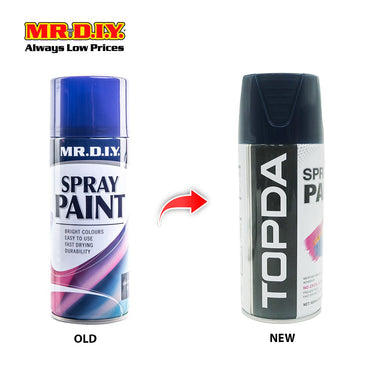 (MR.DIY) TOPDA Spray Paint Dark Blue #34 (400ml)