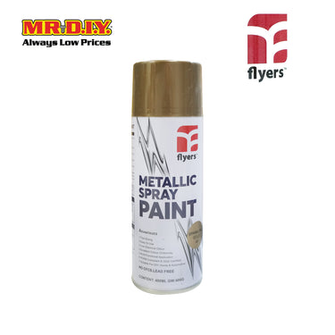 (MR.DIY) FLYERS Spray Paint Sparkling Gold #49 (400ml)