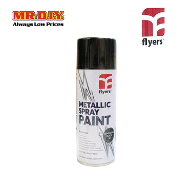 (MR.DIY) FLYERS Spray Paint Sparkling Black #50 (400ml)