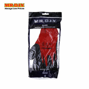 (MR.DIY) Heavy-Duty Latex Glove  (Size:9)