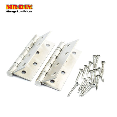 (MR.DIY) FIGHTER Heavy Duty Security Stainless Steel Bearing Hinge Set (2pcs)