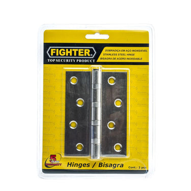 (MR.DIY) FIGHTER Heavy Duty Security Stainless Steel Bearing Hinge Set (2pcs)