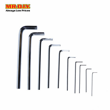 HOTAK Metric Hex Key Set (10pcs)