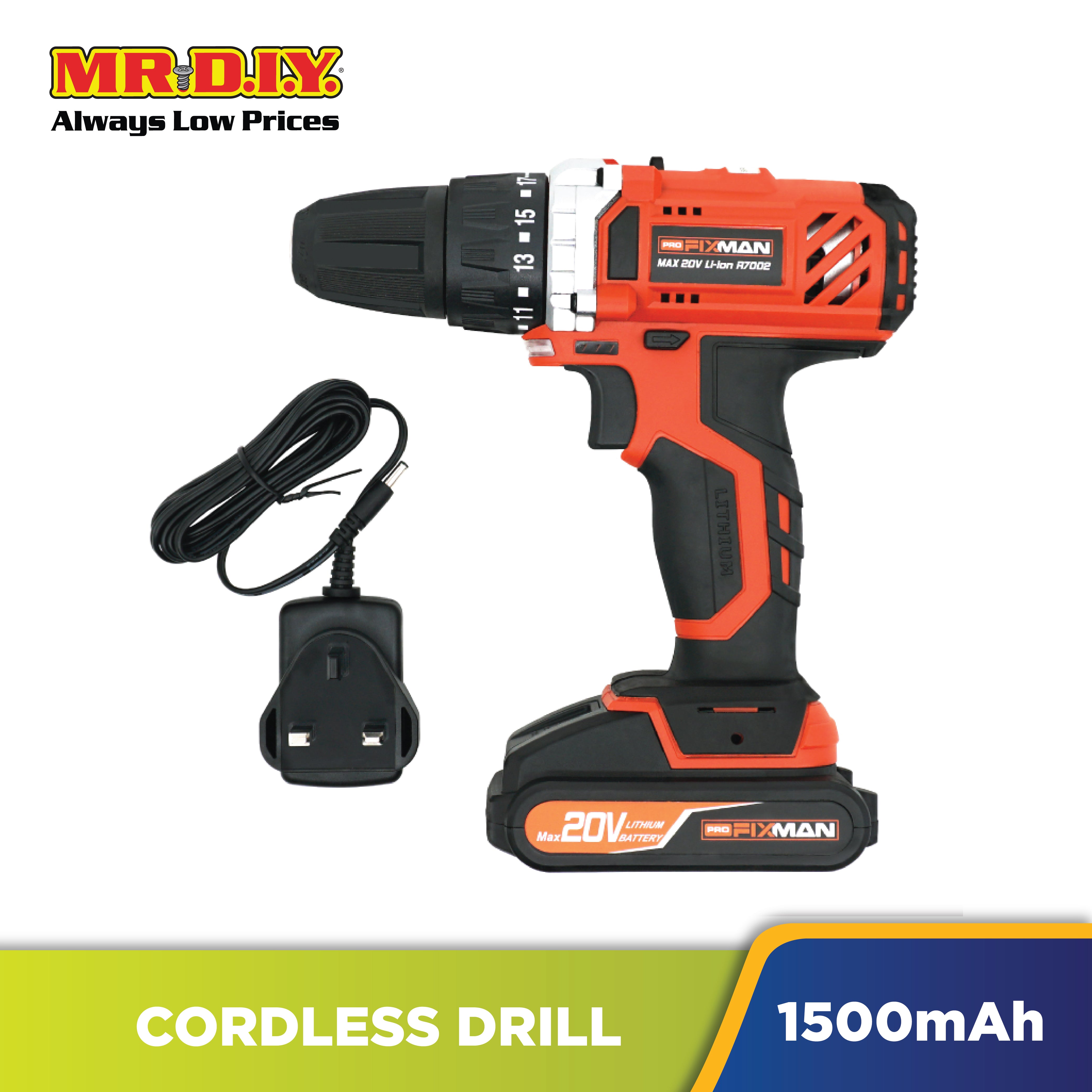 PRO FIXMAN Power Drill Set – ECOMMERCE (M) SDN BHD