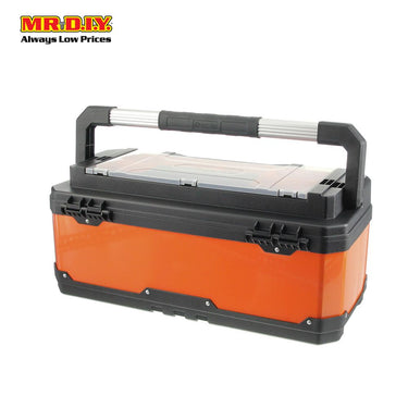 TACTIX Orange Tool Box (23")
