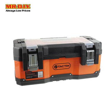 TACTIX Orange Tool Box (23")