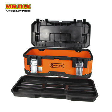 TACTIX Orange Tool Box (23")