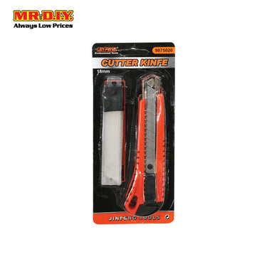 JINFENG 2 In 1 Cutter Knife (18mm)