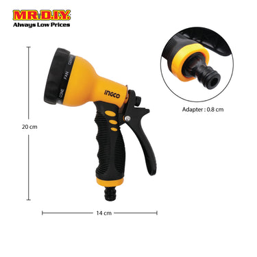 INGCO 9 In 1 Water Function Spray Nozzle