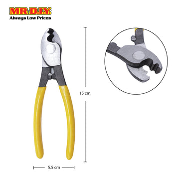 (MR.DIY) Electric Wire Cable Cutter Plier (6")