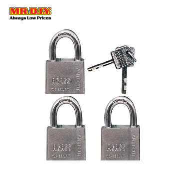 AGASS Top Security Anti-Cut Padlock 90350 (50mm x3)
