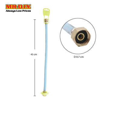 (MR.DIY) PVC High Pressure Flexible Braided Hose (45cm)