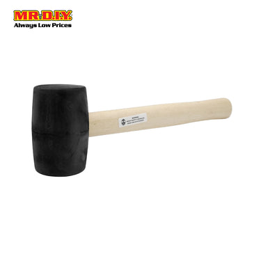 (MR.DIY) Rubber Mallet Wood Handle Hammer 8OZ
