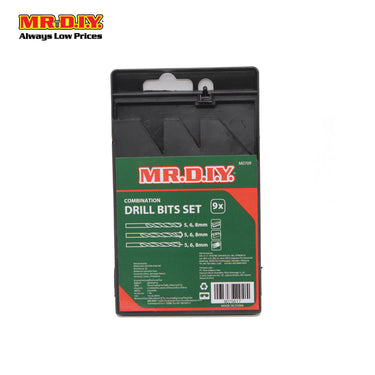 Combination Drill Bits 9pcs M0709