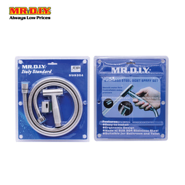 (MR.DIY) SUS304 Hand Held Bidet Spray Set 8003SS