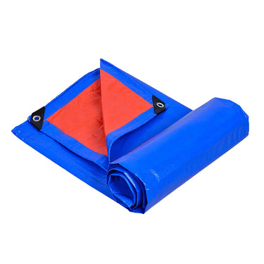 (MR.DIY) Waterproof Tarpaulin Canvas Sheet Cover (10x12 Feet)
