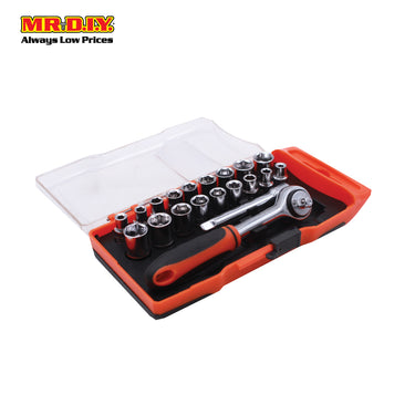 (MR.DIY) AGASS Heavy Duty Socket Wrench Set (20pcs)
