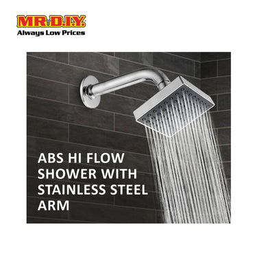(MR.DIY) Square Shape Shower Head Set (6 inch)