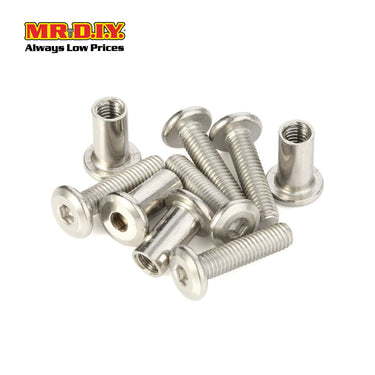 (MR.DIY) Stainless Steel Hexagon Bolt Screw Nut Set