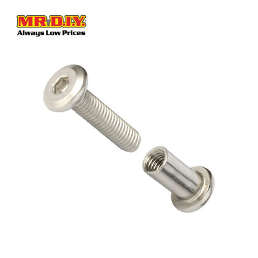 (MR.DIY) Stainless Steel Hexagon Bolt Screw Nut Set