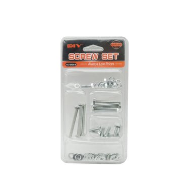 (MR.DIY) Stainless Steel Hexagon Bolt Screw Nut Set