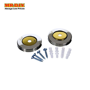 (MR.DIY) Stainless Steel Double Layer Towel Bar Rack (90cm)