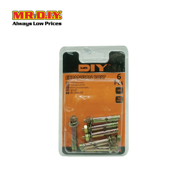 (MR.DIY) Expansion Bolt Set (6pcs)