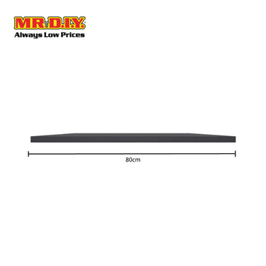 (MR.DIY) Wood Board Pb Decoration 80x19.5x1.5cm (Black)