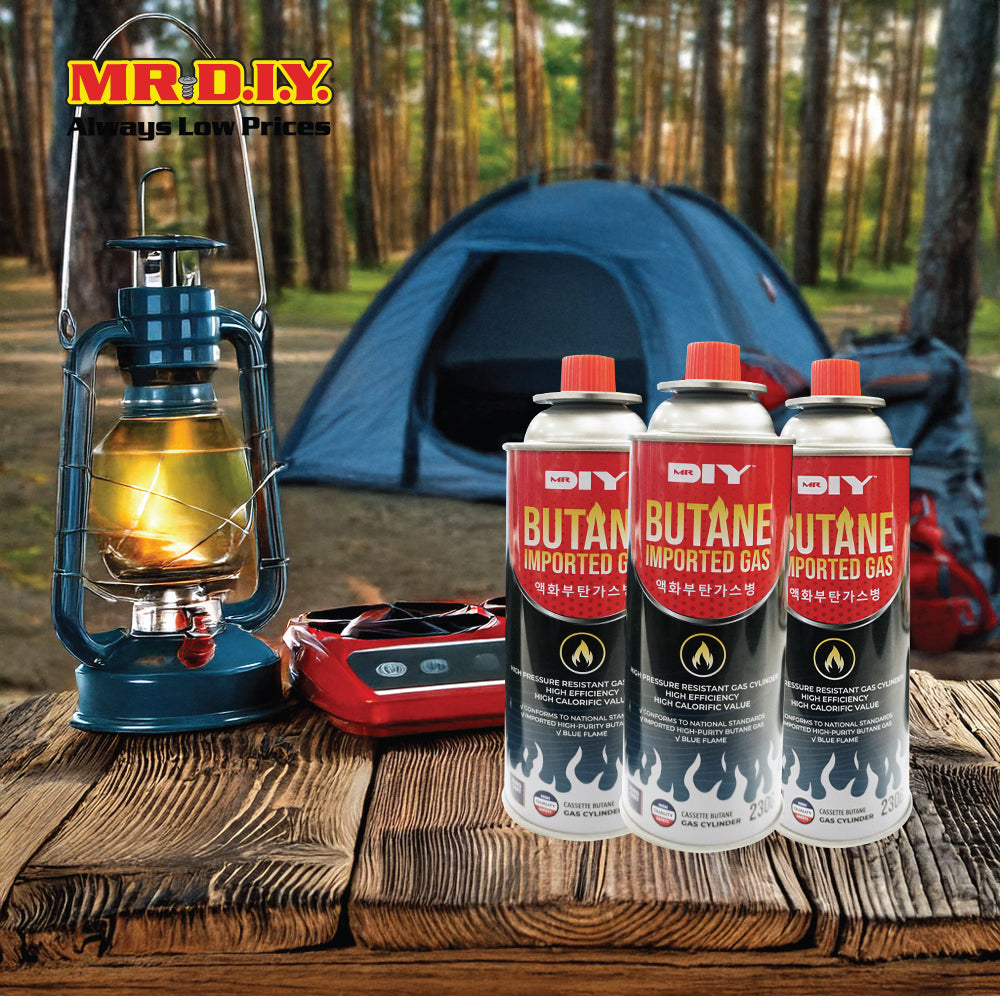 (MR.DIY) Butane Imported Gas Cartridge (230g) – MR. D.I.Y. ECOMMERCE (M ...